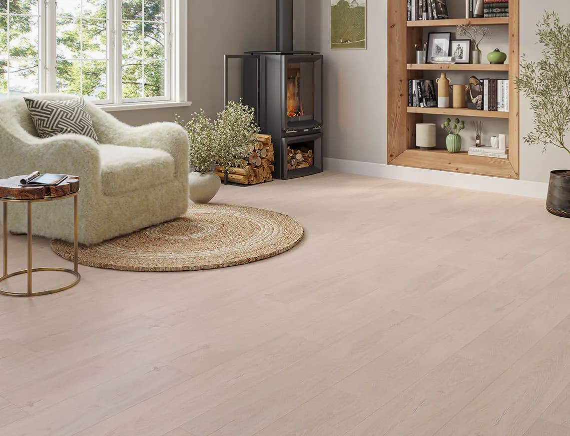 VarioClic 8mm Gelibolu Laminate laid in a room