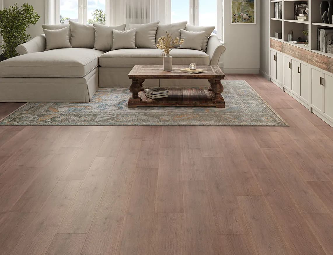 VarioClic 8mm Inebolu Laminate laid in a room