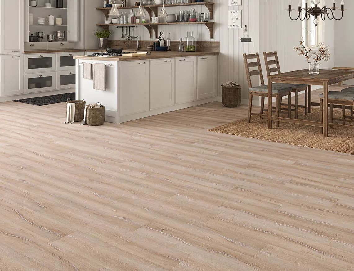 VarioClic 8mm Safranbolu Laminate laid in a room