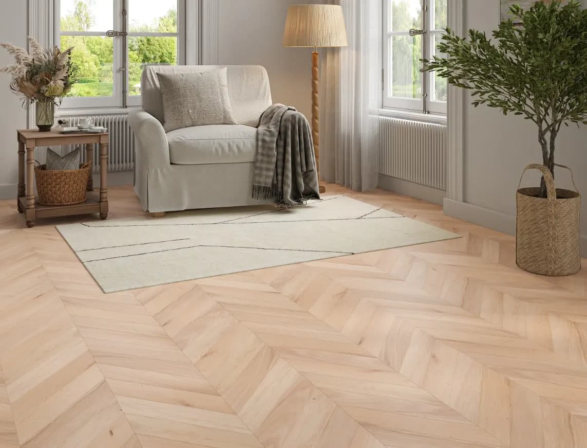 Waverley Engineered Oak laid in a room