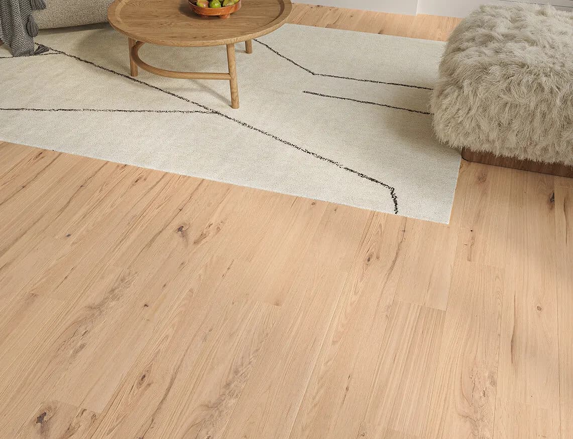 Wells Engineered Oak laid in a room