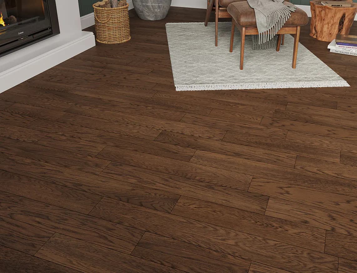 Wentwood Engineered Oak in a room