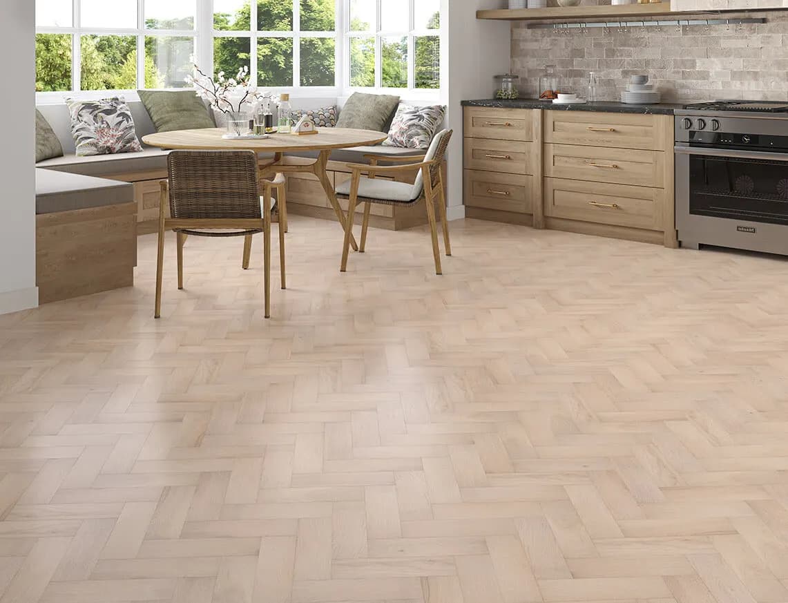 Whinfell Engineered Oak laid in a room