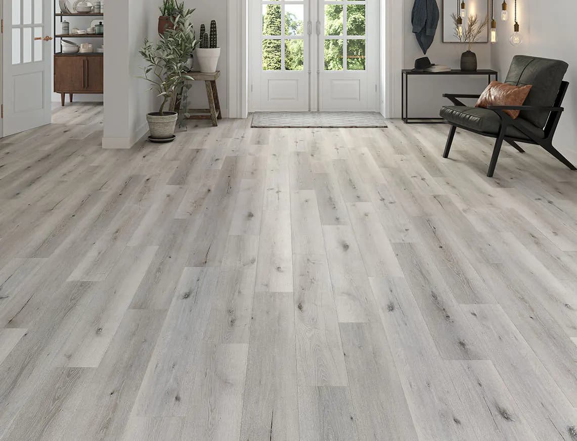 Willacombe Oak SPC LVT laid in a room
