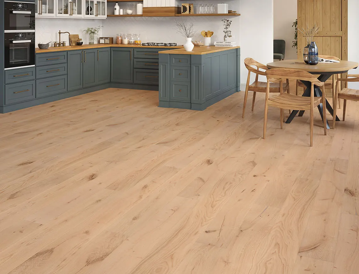 Wyre Engineered Oak laid in a room