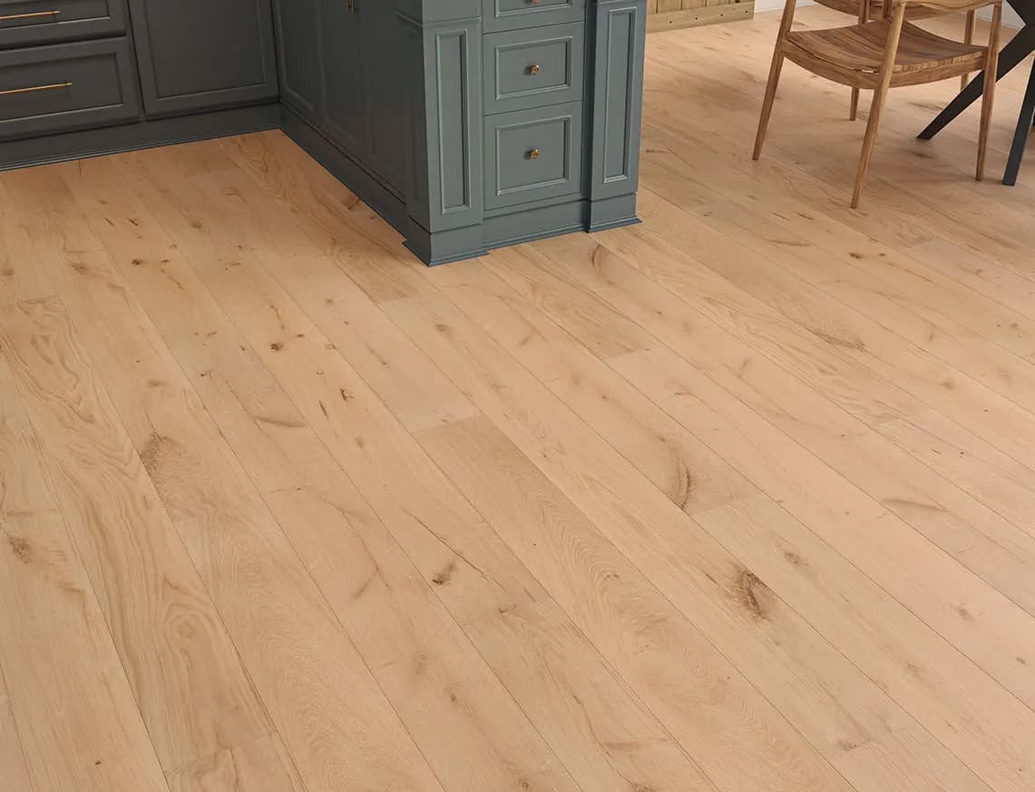 Wyre Engineered Oak in a room